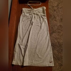 Hollister cream colored swimsuit cover-up